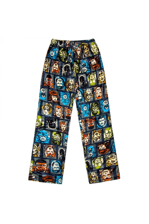 Avengers Character Profiles Sleep Pants-Small