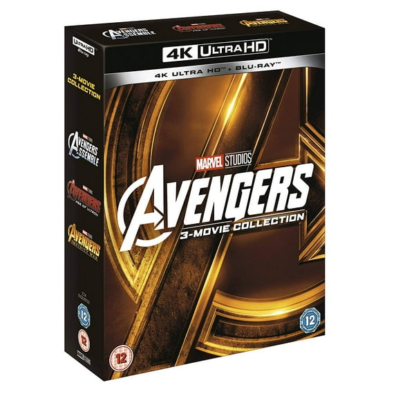 Avengers Collection 1-3 4K UHD 2018 Region Free