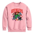 thumbnail image 1 of Avengers - Collegiate - Youth Boys Crew Fleece Sweatshirt, 1 of 3