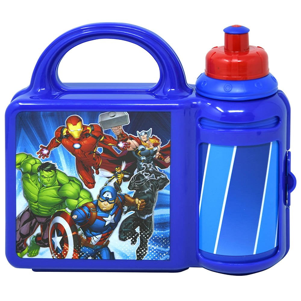 Spidey & Friends Combo Lunch Box with Water Bottle