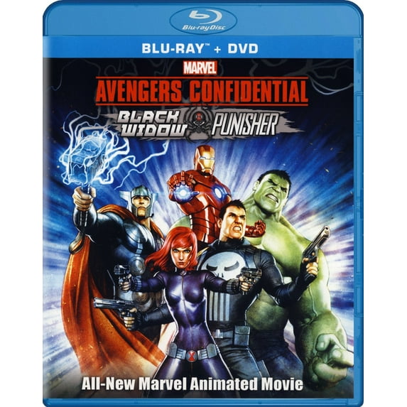 Avengers Confidential: Black Widow and Punisher (Blu-ray + DVD), Sony Pictures, Animation