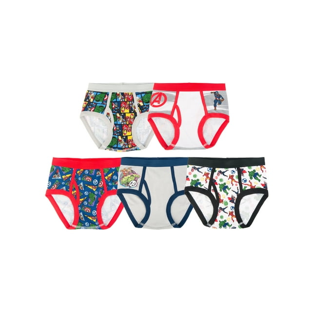 Avengers Cotton Underwear Boys Size 6