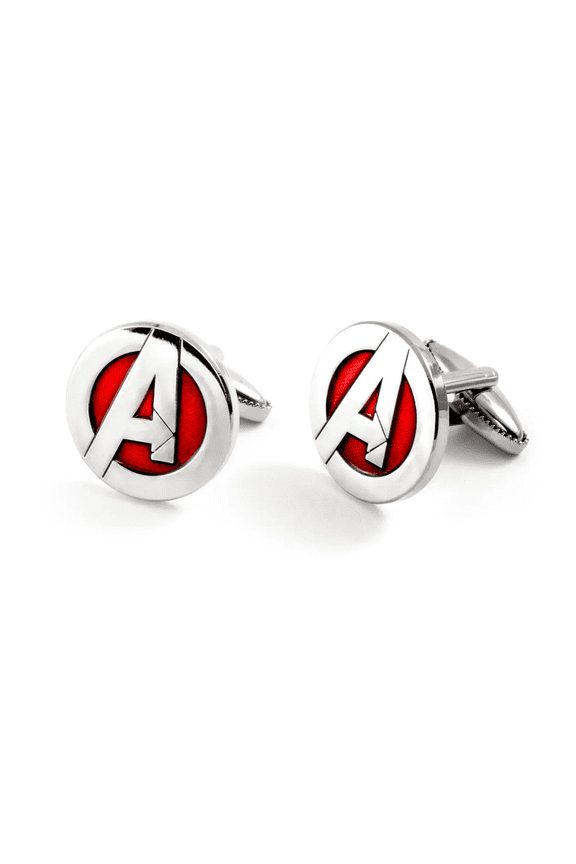 Avengers Cufflinks, Marvel Tie Clip, Groomsmen Jewelry, Men’s Wedding Gifts