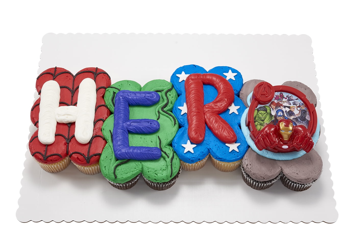 Avengers​ Cupcake Cake