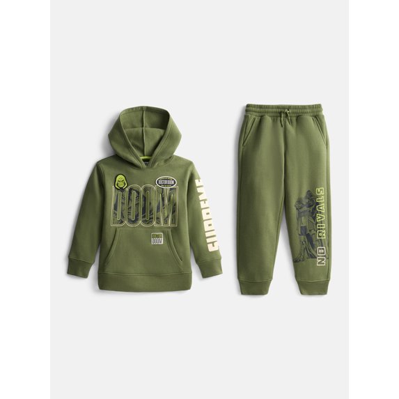 Avengers Doomsday Boys Graphic Hoodie and Matching Joggers Set, 2-Piece, Sizes 4-18