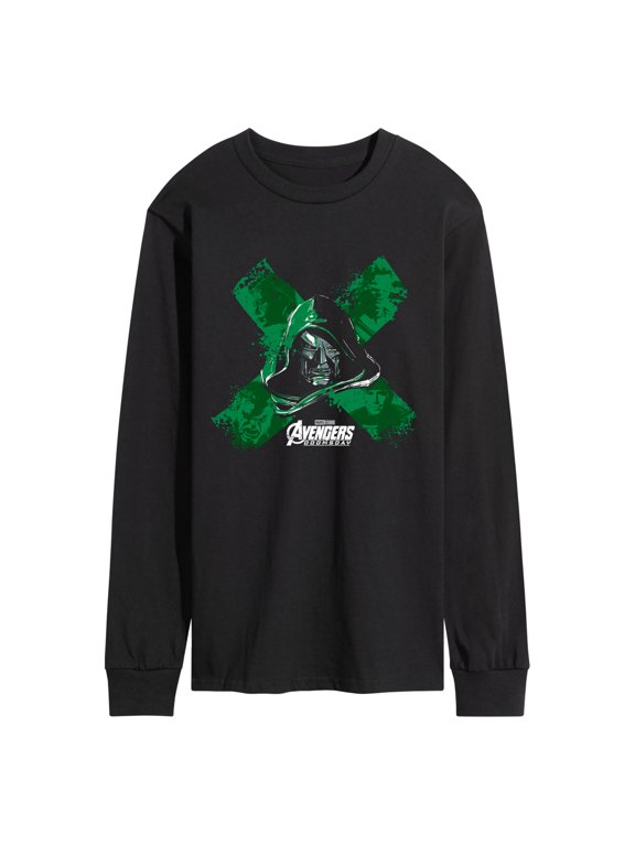 Avengers - Character Collage Men's Long Sleeve Graphic T-Shirt