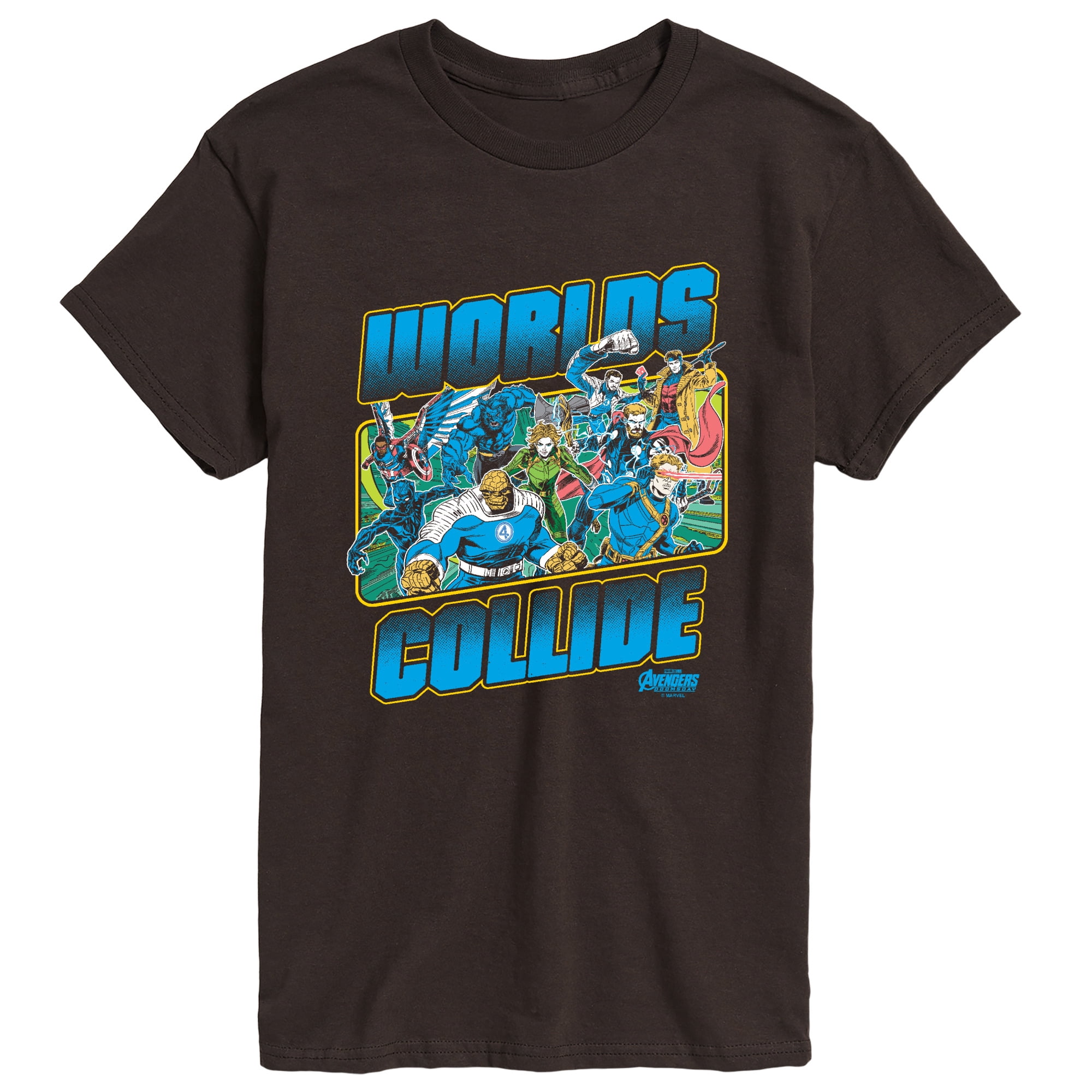 Avengers - Doom Collage Men's Short Sleeve Graphic T-Shirt - Walmart.com
