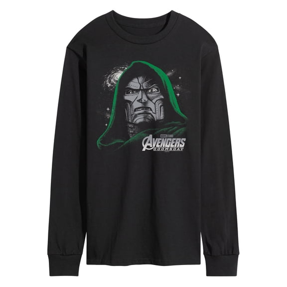 Avengers - Doom Face Men's Long Sleeve Graphic T-Shirt