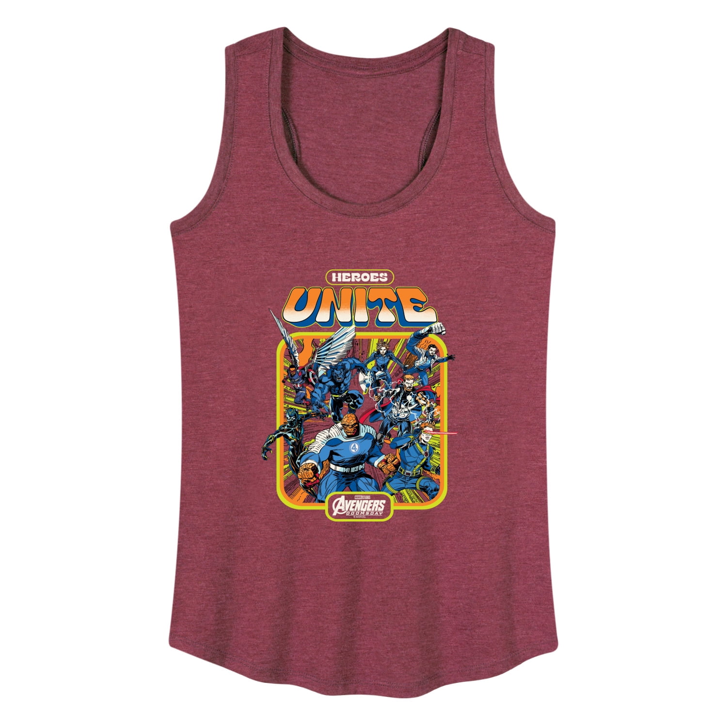 Meat Graphucs Avengers - Heroes Unite Women's Graphic Racerback Tank - Walmart.com