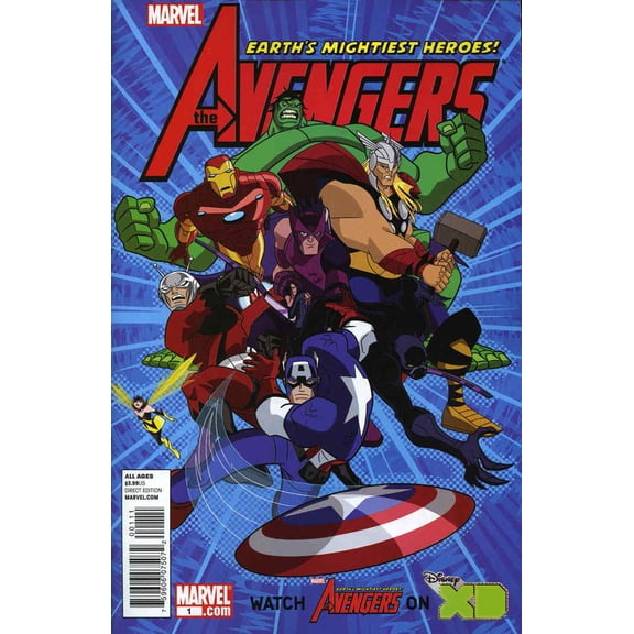 Avengers: Earth's Mightiest Heroes (2nd Series) #1 VF ; Marvel Comic Book