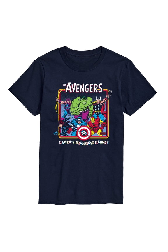 Avengers - Earth's Mightiest Heroes - Men's Short Sleeve Graphic T-Shirt