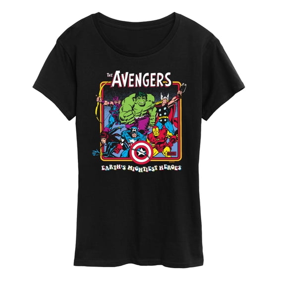 Avengers - Earth's Mightiest Heroes - Women's Short Sleeve Graphic T-Shirt