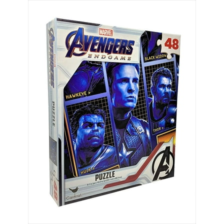 Avengers End Game 48 Piece Jigsaw Puzzle for Kids (Hulk Thor Captain America Hawkeye)
