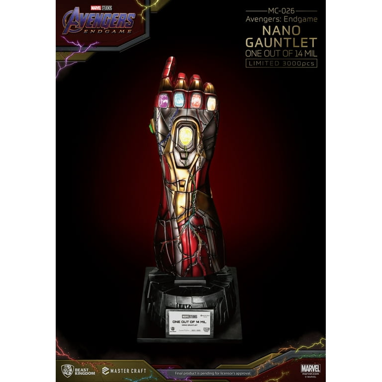 Marvel Avengers: Endgame Iron Man Nano Gauntlet Master Craft