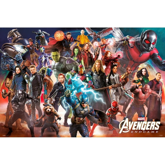 Avengers: Endgame - Movie Poster (All The Avengers & Thanos) (Poster & Poster Strip Set)