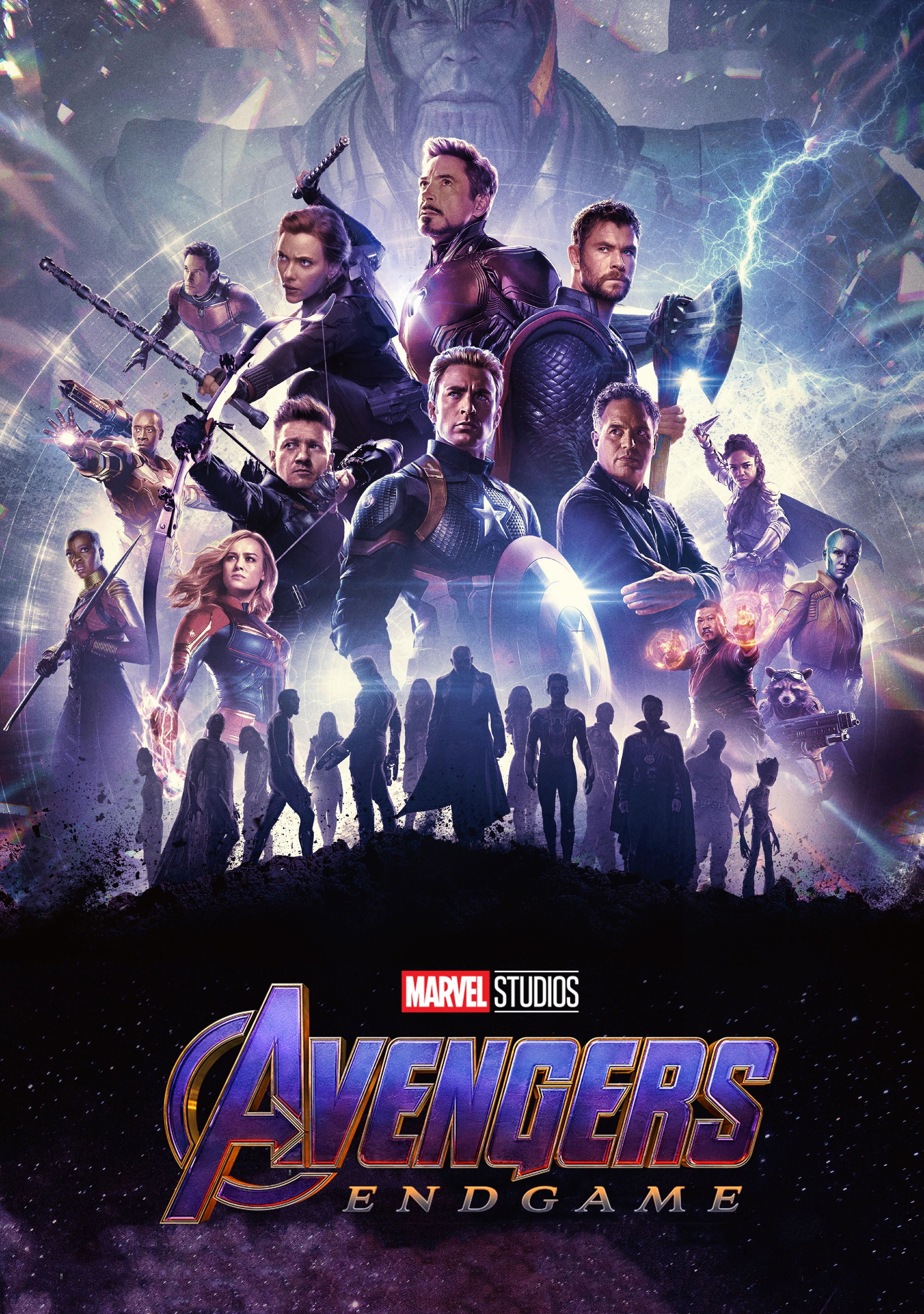 BINFA-Wall Art Avengers Endgame Poster - 2019 Marvel Movie 17" x 11" Poster