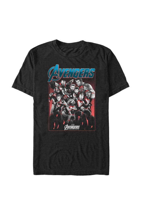 Avengers Endgame Squad Group Shot Men's T-Shirt-Medium
