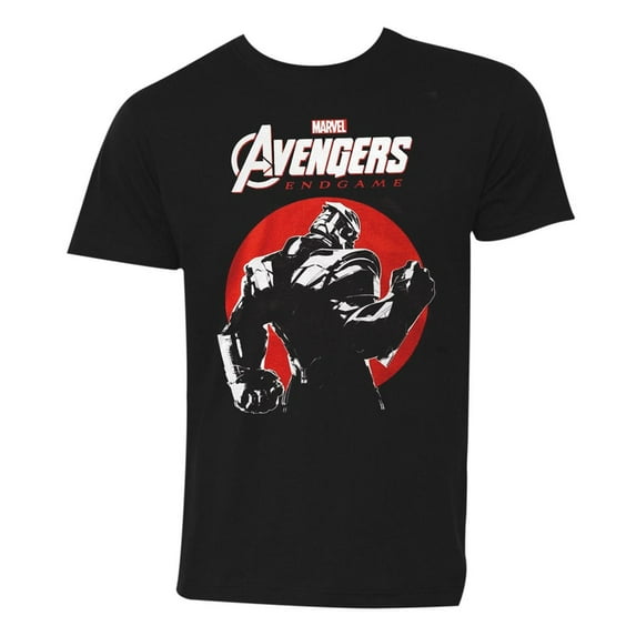 Avengers Endgame Thanos Sunset Men's T-Shirt-3XLarge