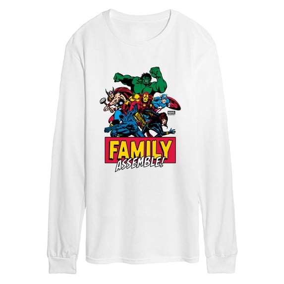 Avengers - Family Assemble Long Sleeve Graphic T-Shirt