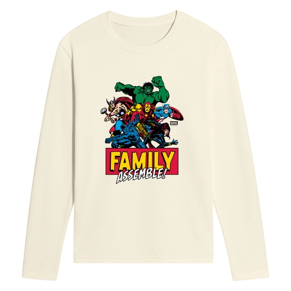Avengers - Family Assemble Long Sleeve Graphic T-Shirt