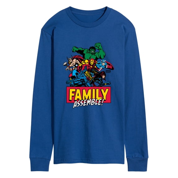 Avengers - Family Assemble Long Sleeve Graphic T-Shirt