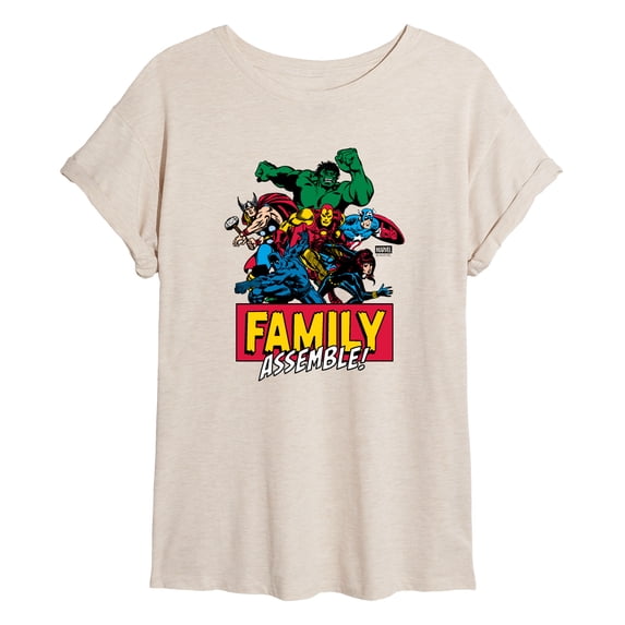 Avengers - Family Assemble Women's Relaxed Fit T-Shirt