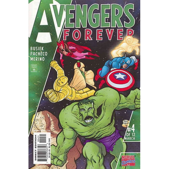Avengers Forever #4C VF ; Marvel Comic Book