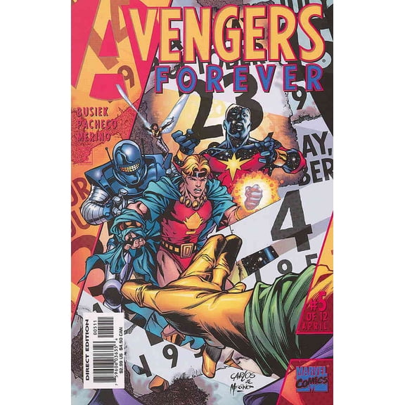 Avengers Forever #5 VF ; Marvel Comic Book