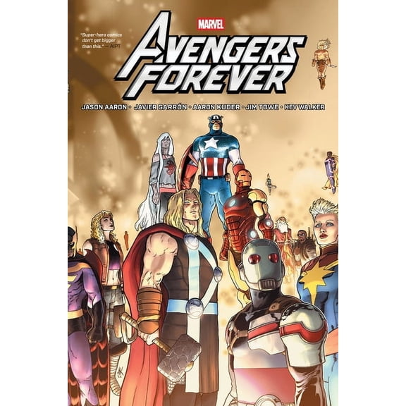 Avengers Forever Avengers Forever by Jason Aaron Omnibus Aaron Kuder Cover, (Hardcover)