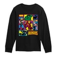 thumbnail image 1 of Avengers - Grid - Youth Boys Long Sleeve Graphic T-Shirt, 1 of 4