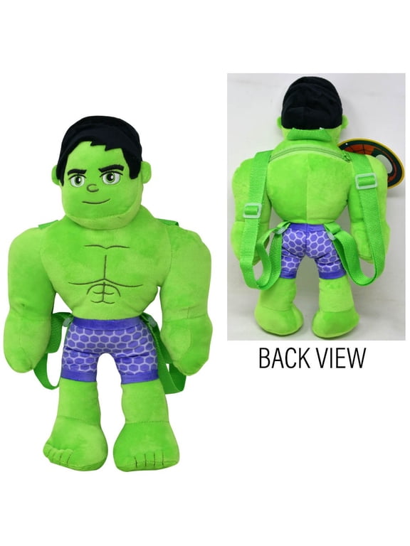 Avengers Hulk 16" Plush Backpack