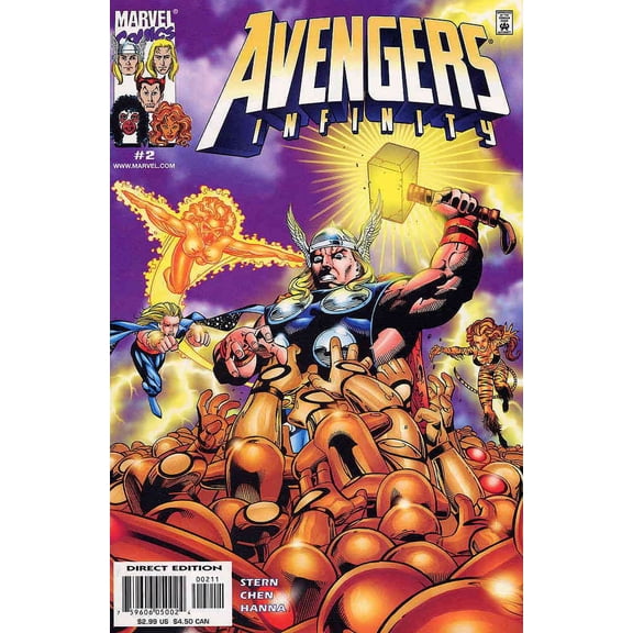 Avengers Infinity #2 VF ; Marvel Comic Book