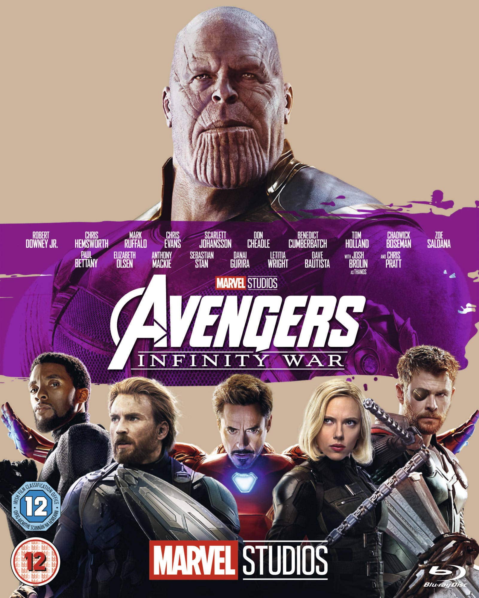 Avengers: Infinity War Blu-ray