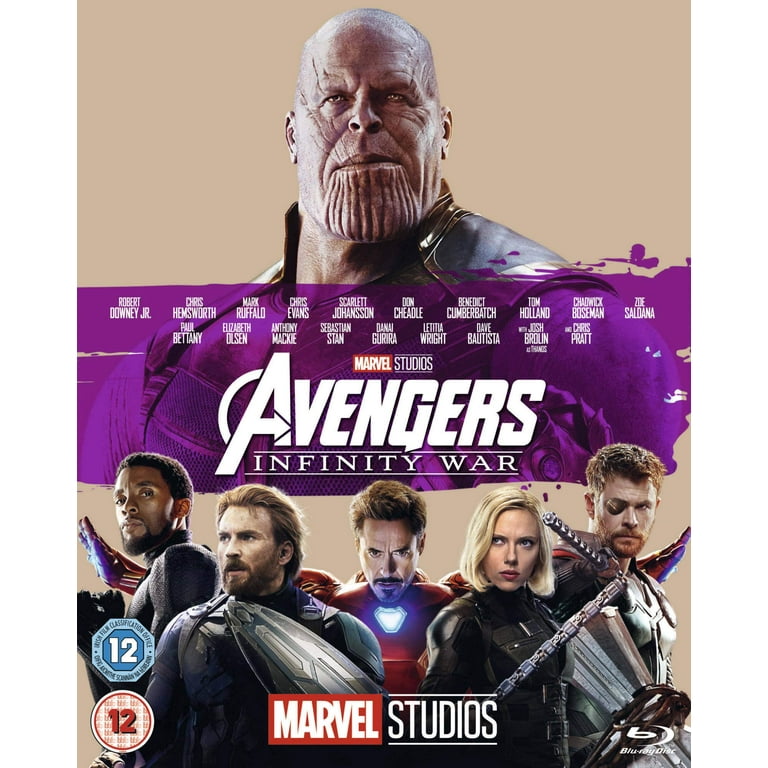 Avengers: Infinity War Blu-ray - Walmart.com