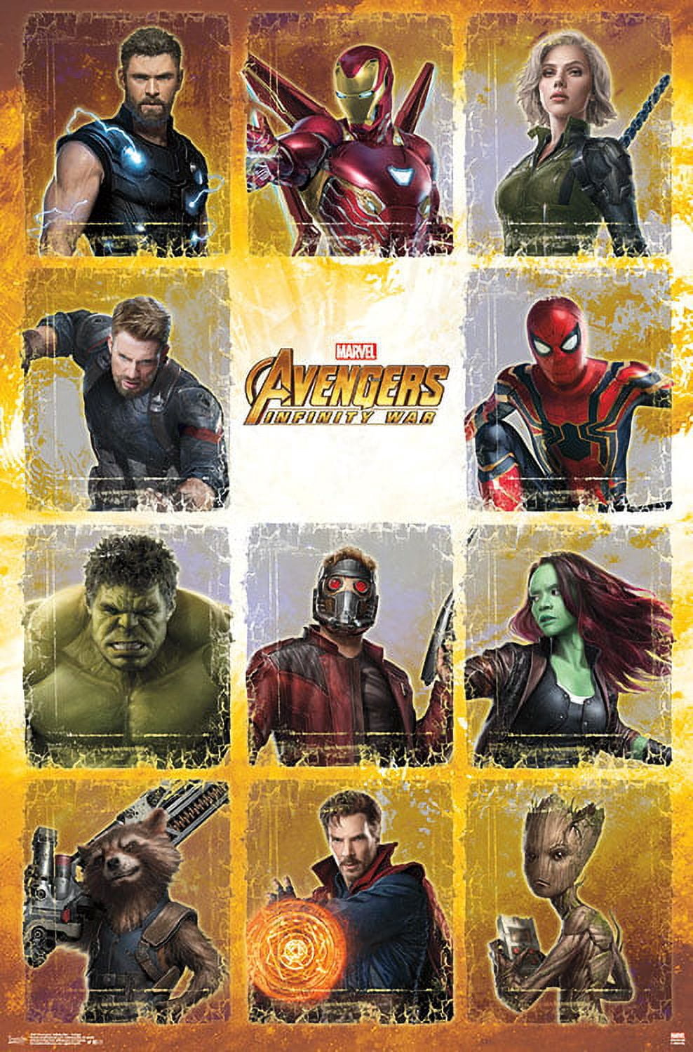 Avengers: Infinity War - Collage Poster Clip Bundle