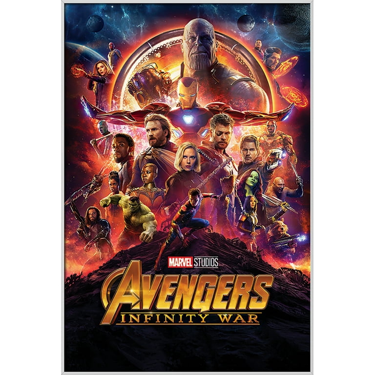 Avengers: Infinity War - Framed Movie Poster (Regular Style) (Size