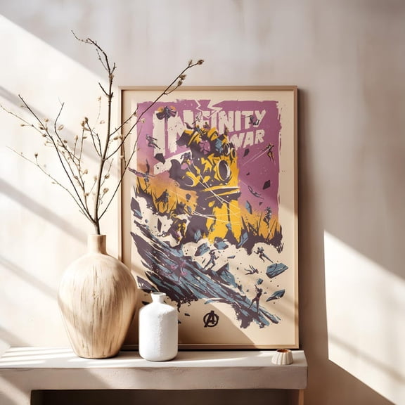Avengers Infinity War Movie Poster: Kids Room Decor Print 24x36 UNFRAMED