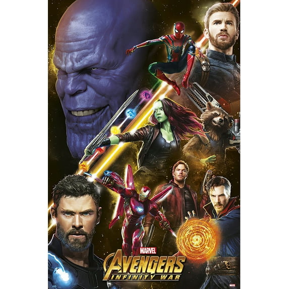 Avengers: Infinity War - Movie Poster / Print (Thanos The Avengers)