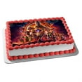 thumbnail image 1 of Avengers Infinity Wars Edible Frosting Image 1/4 Sheet Cake Topper, 1 of 4