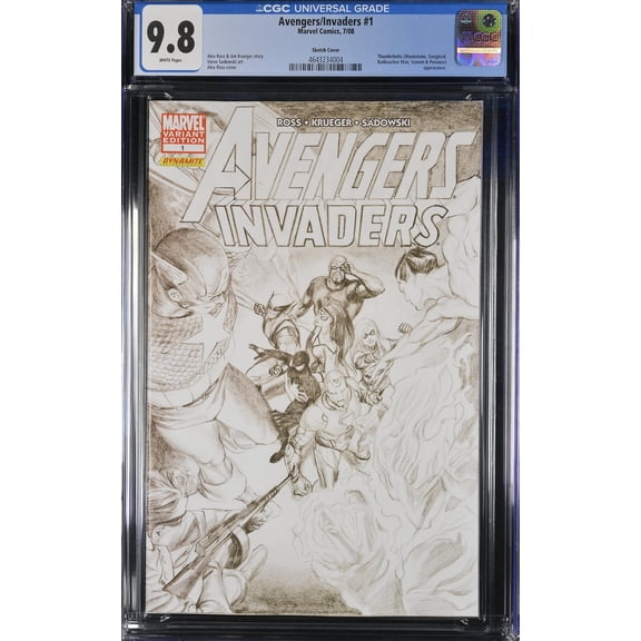 Avengers/Invaders #1 - CGC 9.8 Comic Book