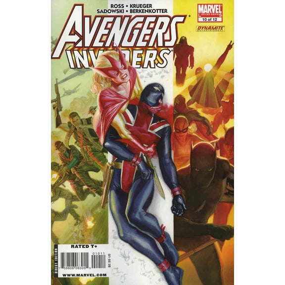 Avengers/Invaders #10 VF ; Marvel Comic Book