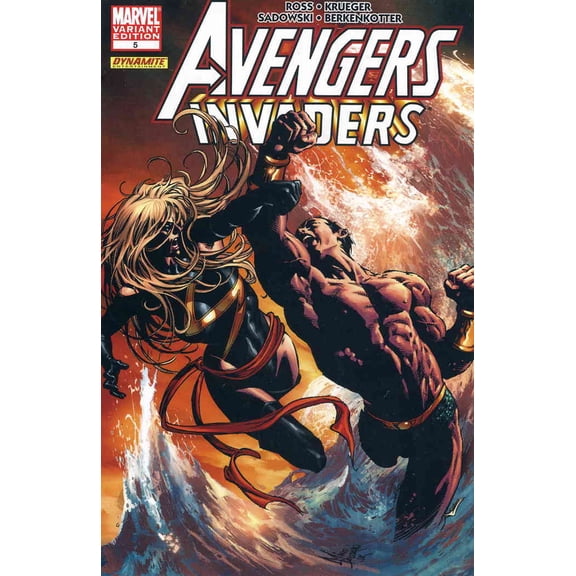Avengers/Invaders #5A VF ; Marvel Comic Book