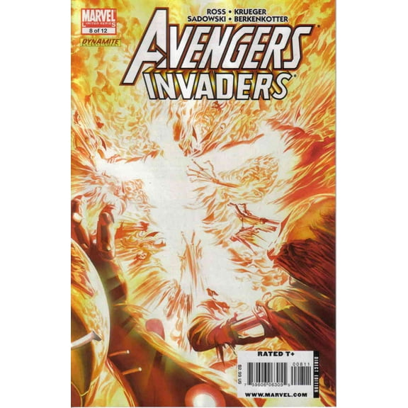 Avengers/Invaders #8 VF ; Marvel Comic Book