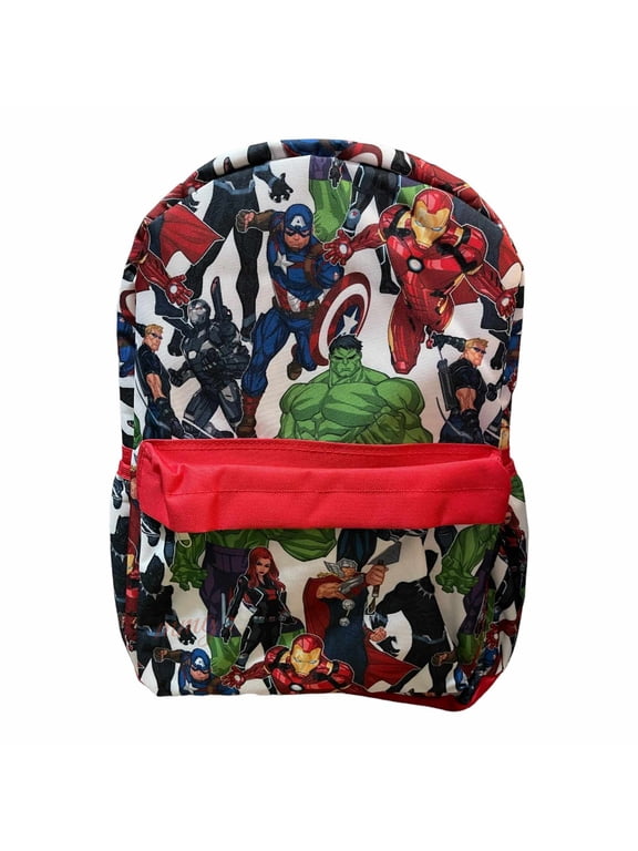 Avengers Ironman Captain America Hulk Thor 16" Large Backpack by Marvel