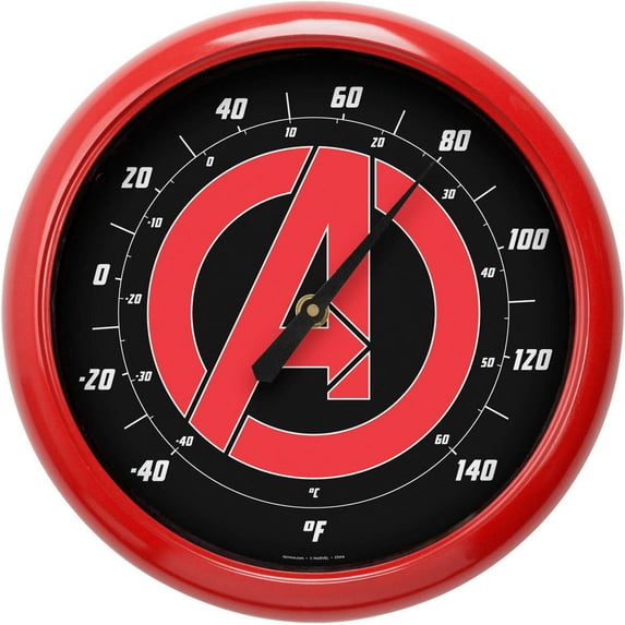 Avengers Logo 10 Inch Outdoor Thermometer