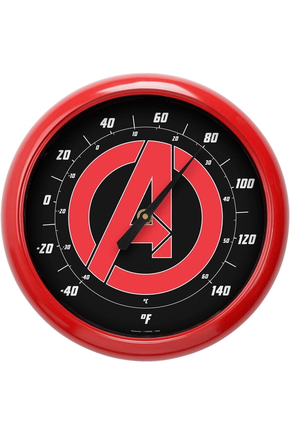 Avengers Logo 10 Inch Outdoor Thermometer