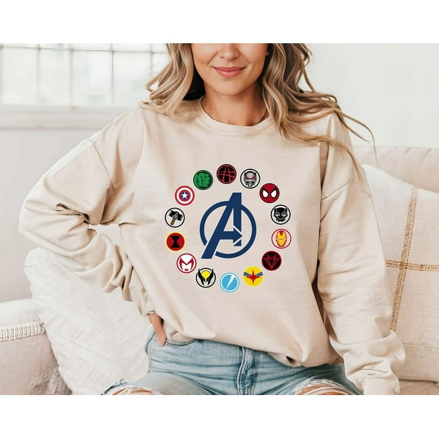 Avengers Logo Shirt, Marvel Shirt, Avengers Assemble Sweatshirt