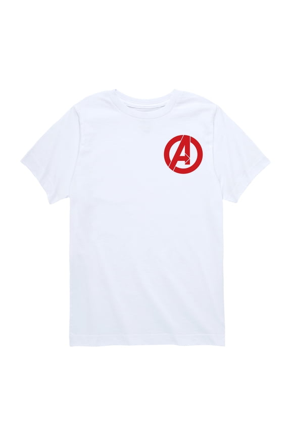 Avengers - Logo - Youth Boys Short Sleeve Graphic T-Shirt