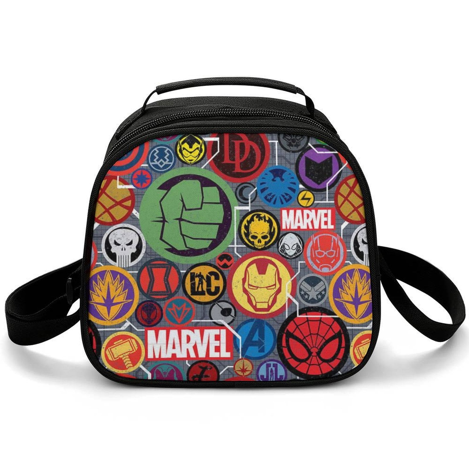 Hulk Challenge-3D Lunch Bag, Green, 25.5 X 20 Cm