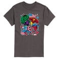 thumbnail image 1 of Marvel - America Sticker - Men's Short Sleeve Graphic T-Shirt, 1 of 4
